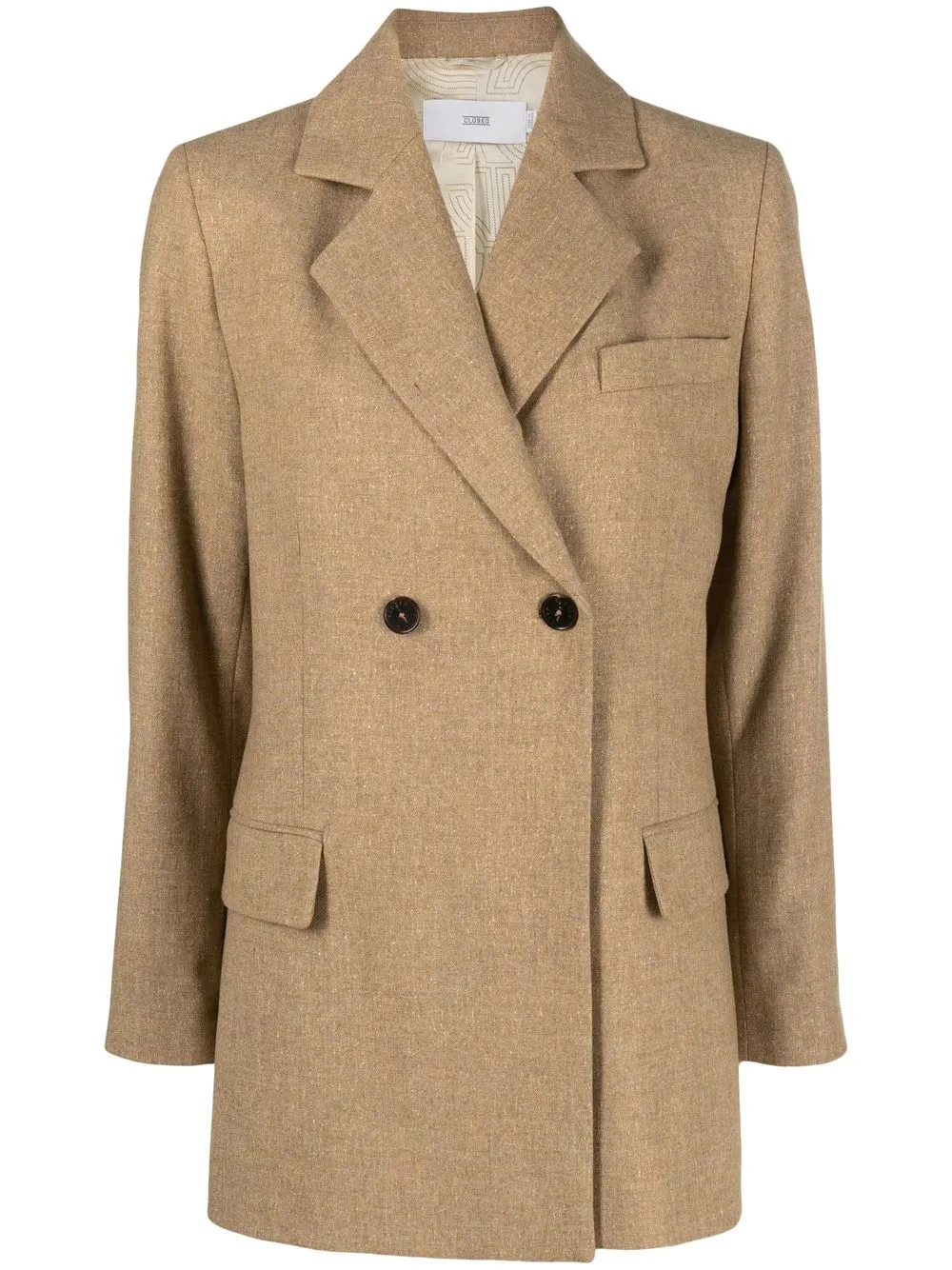 

Closed tailored double-breasted blazer - Neutrals