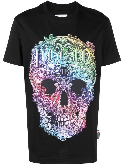 Philipp Plein baroque skull-print T-shirt Men