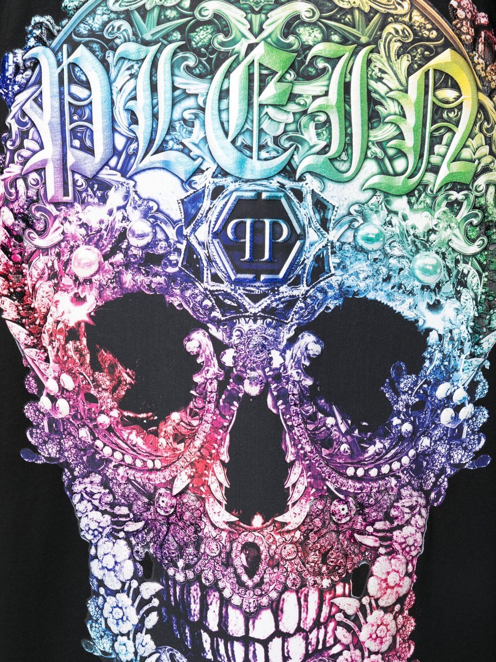 Philipp Plein baroque skull-print T-shirt Men