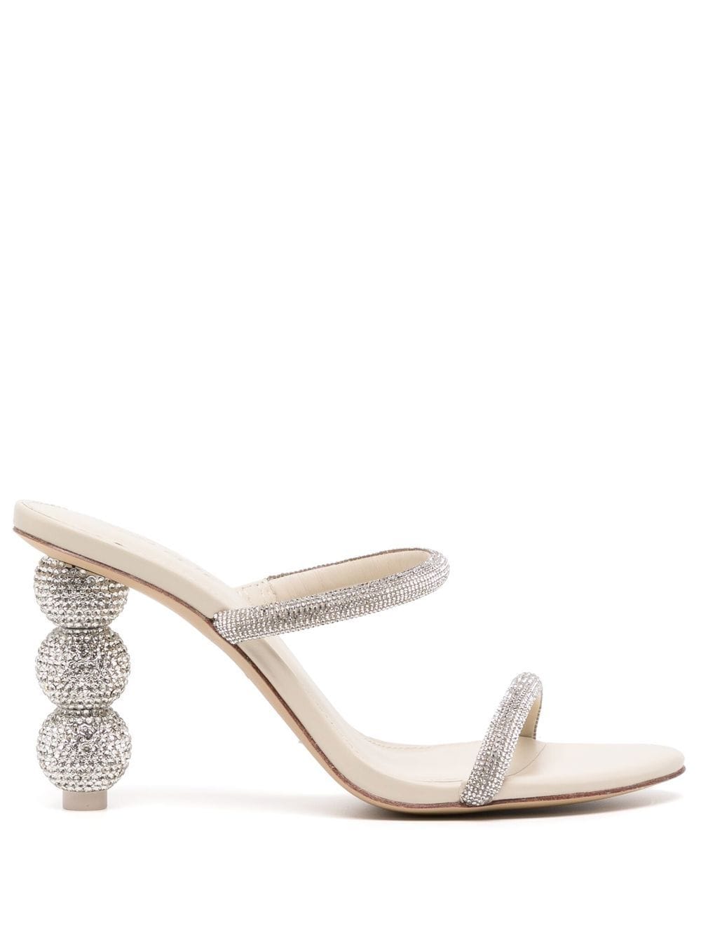 Cult Gaia Envi crystal-embellished Sandals - Farfetch