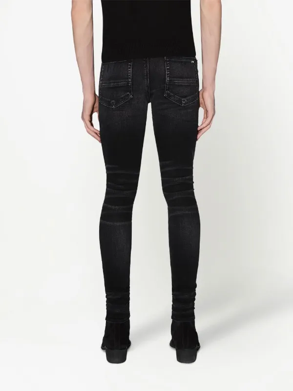 AMIRI Thrasher Rainbow Paisley Jeans | Black | FARFETCH