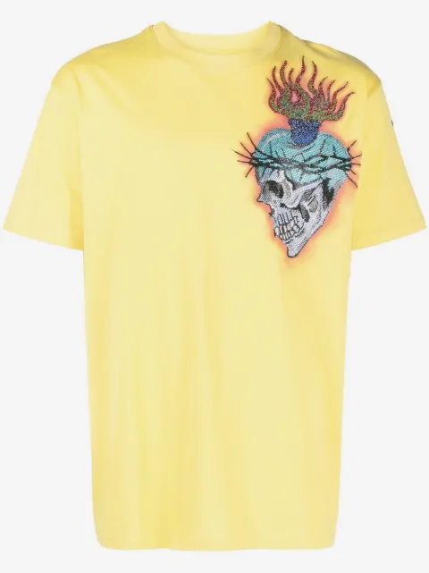Philipp Plein tattoo-print detail T-shirt