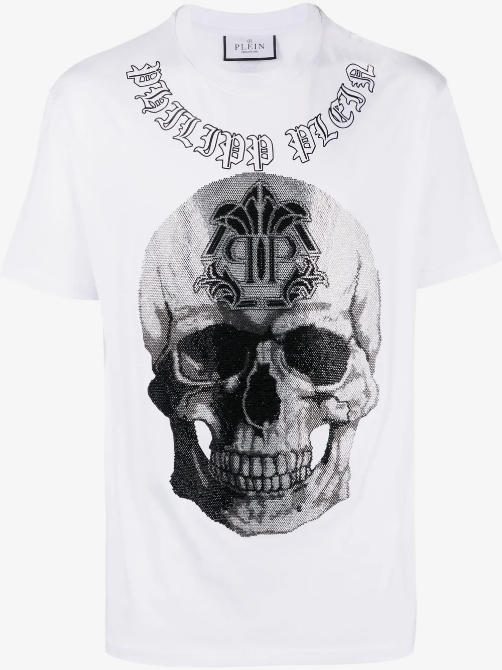 Philipp Plein playera Gothic Banner | blanco | Image 1