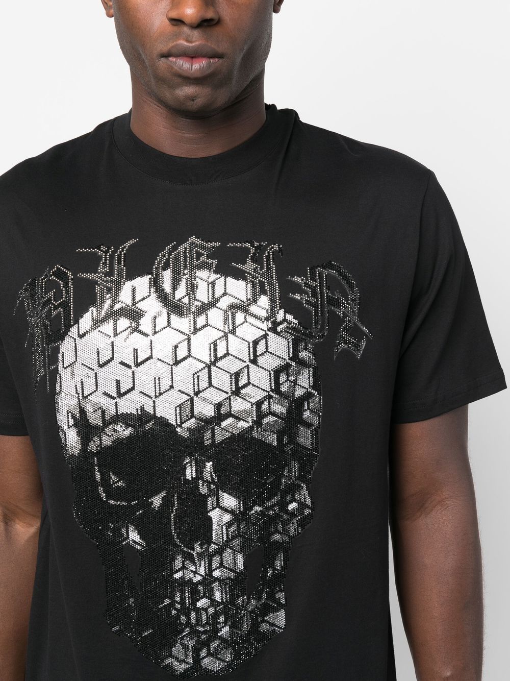 Philipp Plein 'Skull And Plein' Classic T-shirt - Farfetch