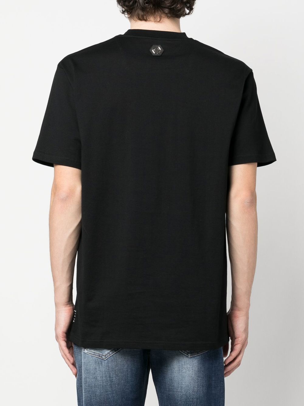 Shop Philipp Plein Graphic-print T-shirt In Black