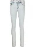 Philipp Plein high-rise skinny-cut jeans - Blue