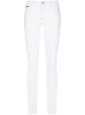 Philipp Plein high-rise skinny-cut jeans - White