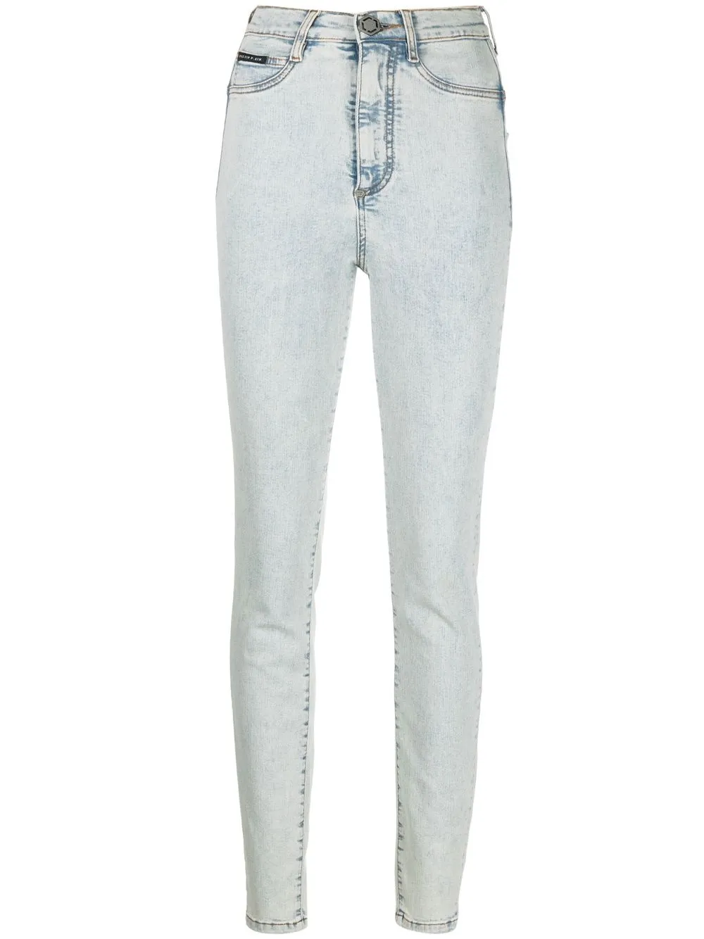 PHILIPP PLEIN HIGH-RISE SKINNY-CUT JEANS