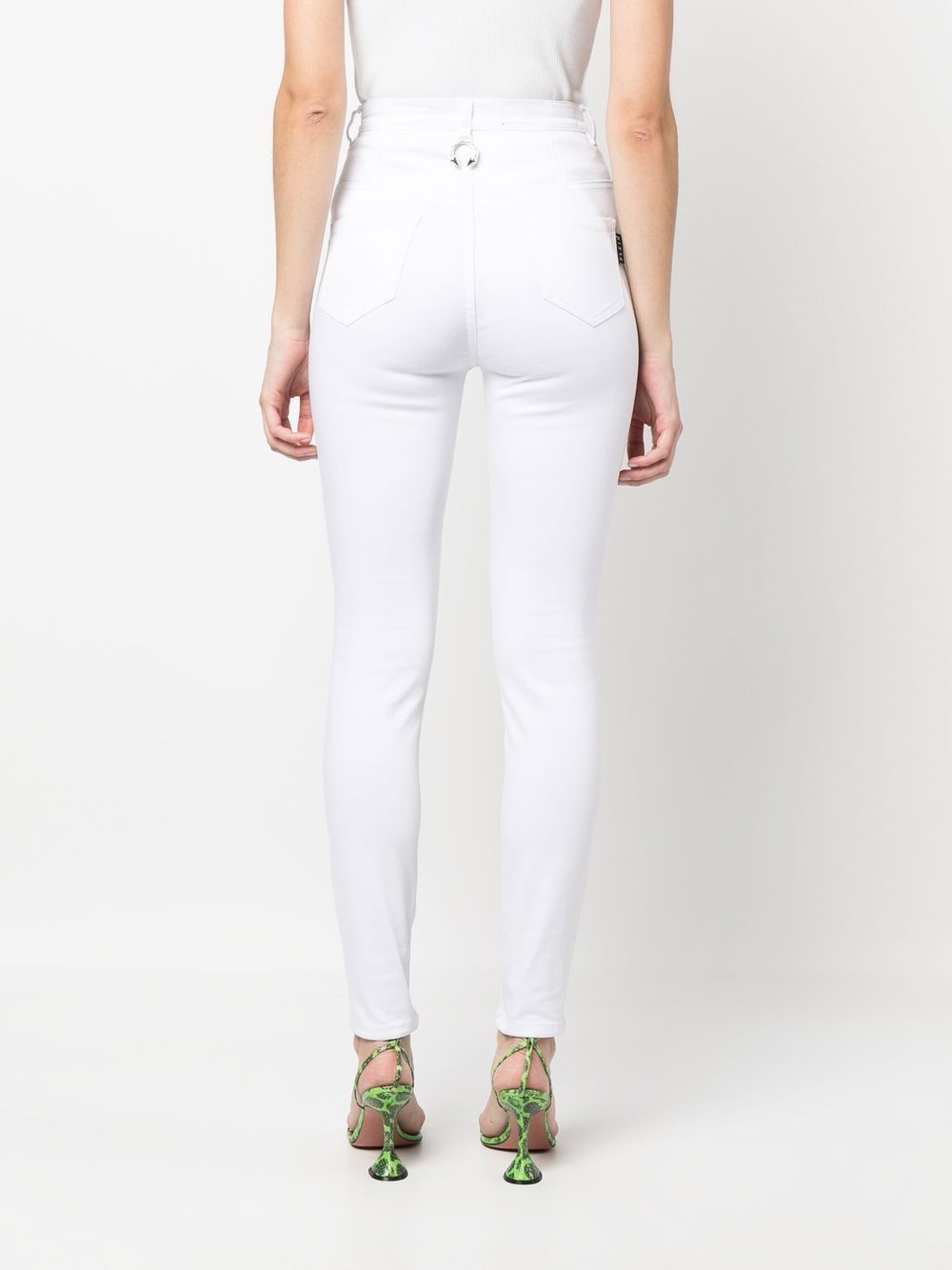 Philipp Plein high-rise skinny-cut jeans Women