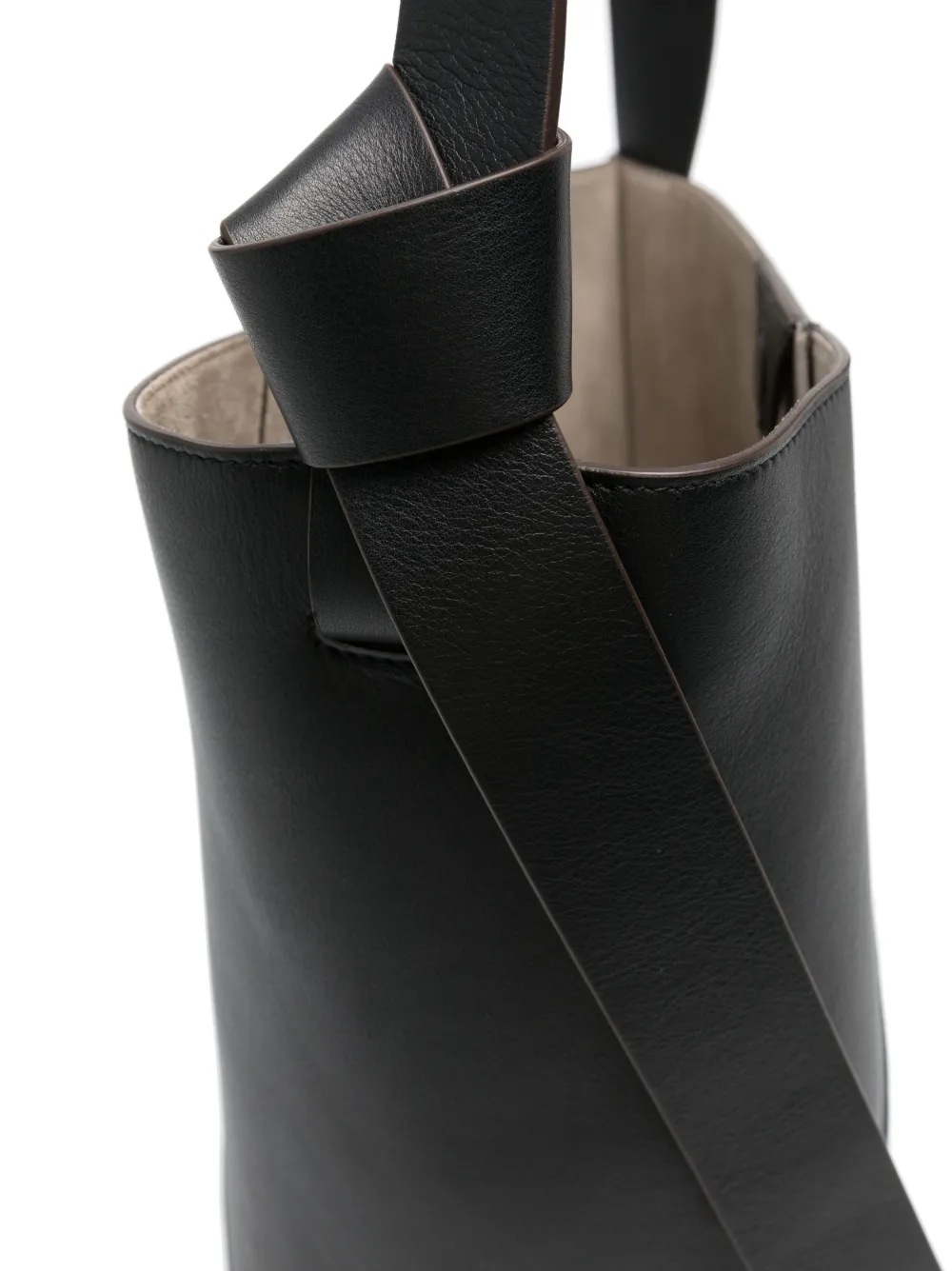 Lanvin Hobo Tie レザーショルダーバッグ - Farfetch
