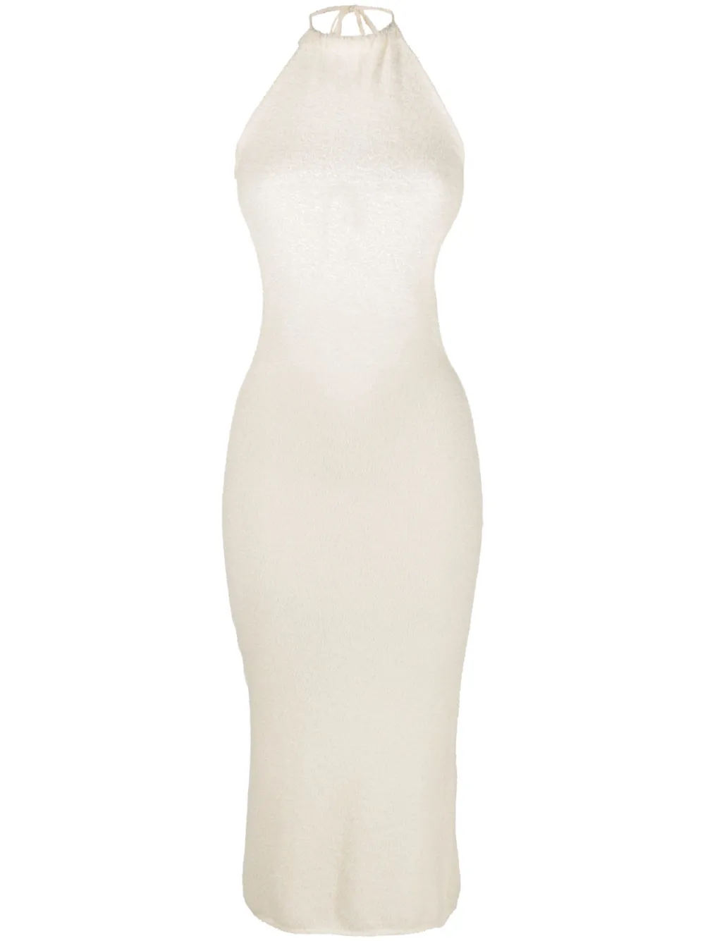 Gimaguas White Marsa Maxi Dress In Weiss