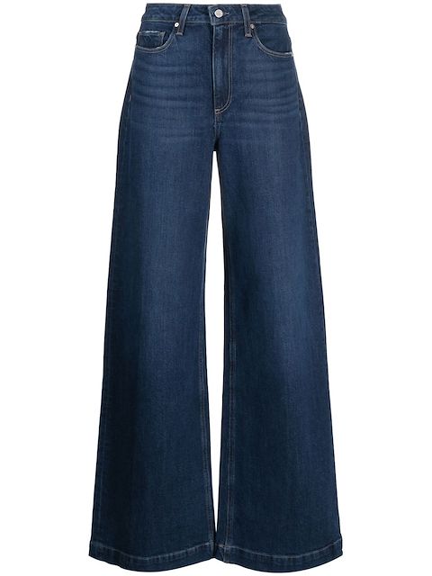 PAIGE Harper high-waist wide jeans