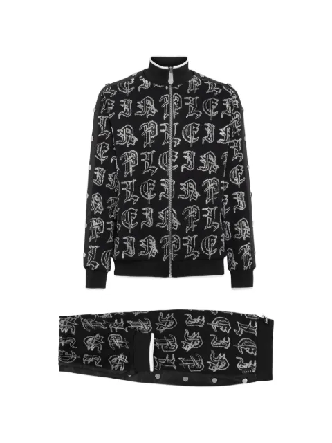 Philipp Plein Gothic Plein zip-up tracksuit (set of two)
