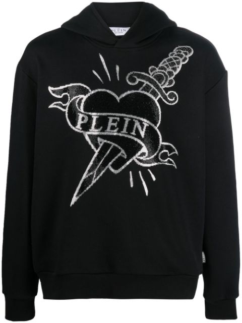 Philipp Plein tattoo print hoodie Men