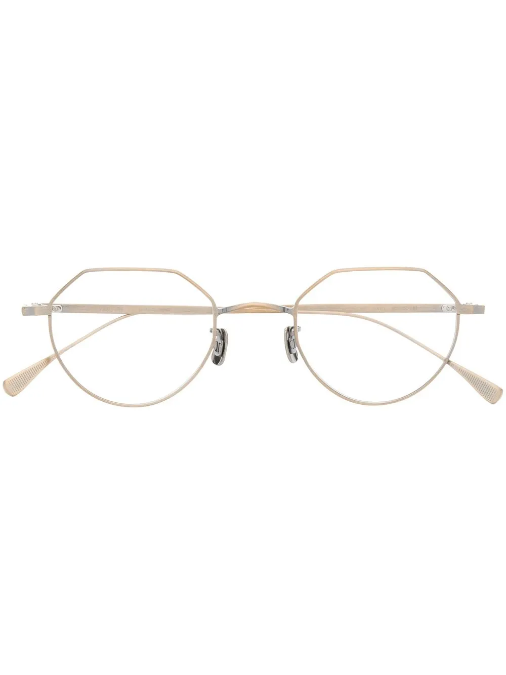 

Eyevan7285 round-frame glasses - Gold