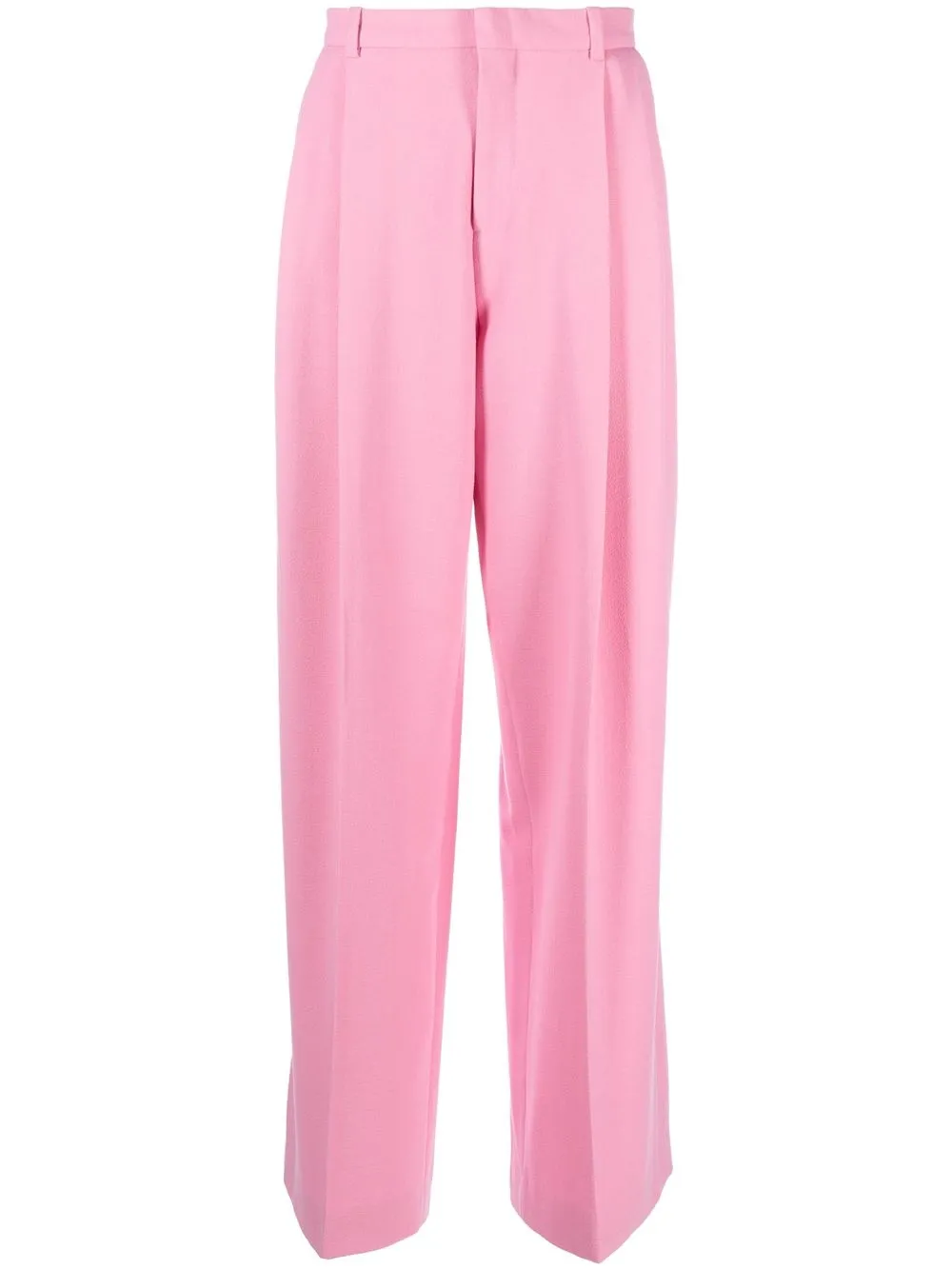 

Botter high-waisted straight-leg trousers - Pink