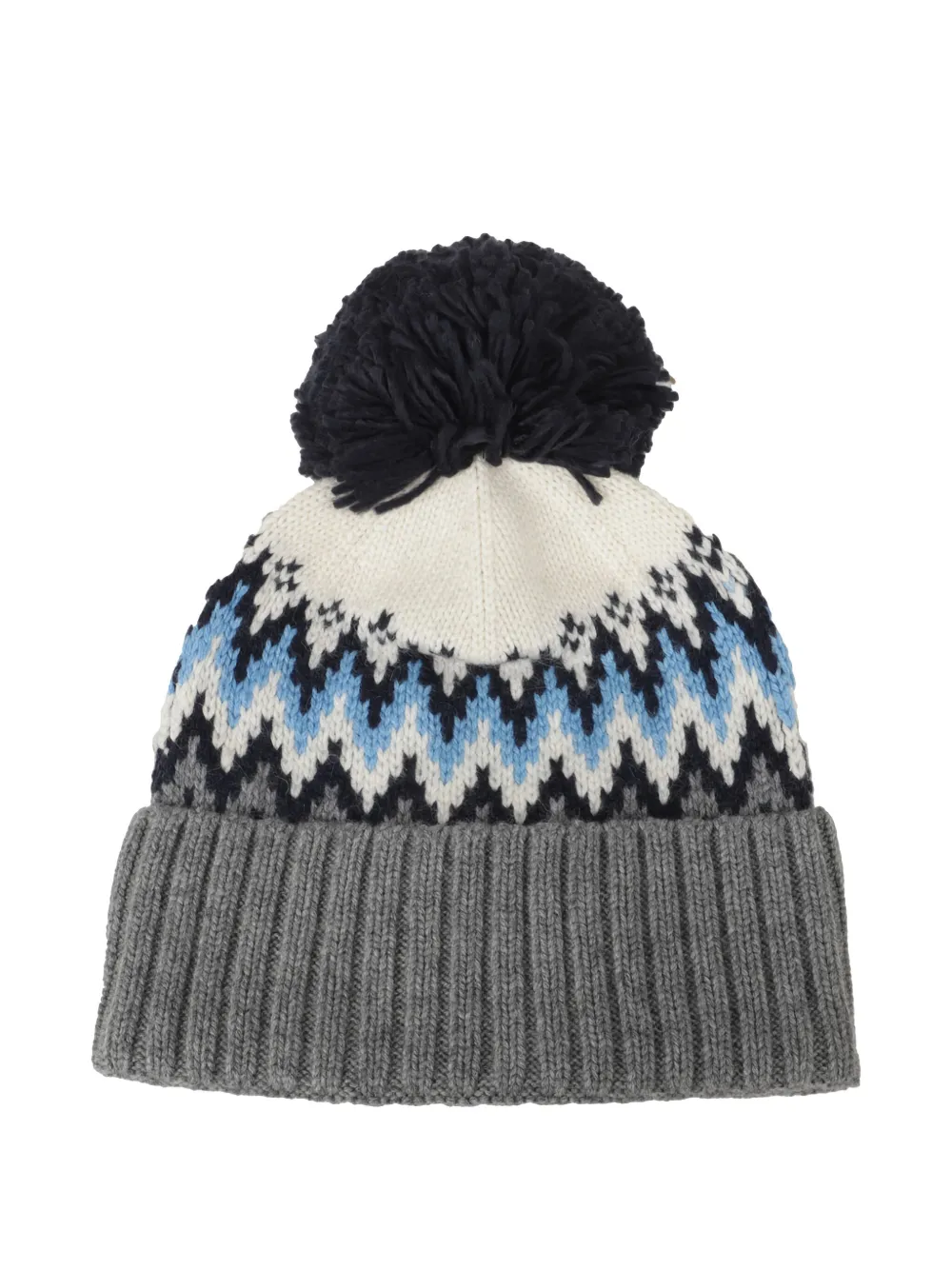 MC2 Saint Barth wool beanie hat | Grey | Image 1