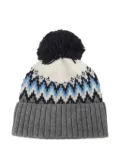 MC2 Saint Barth wool beanie hat - Grey