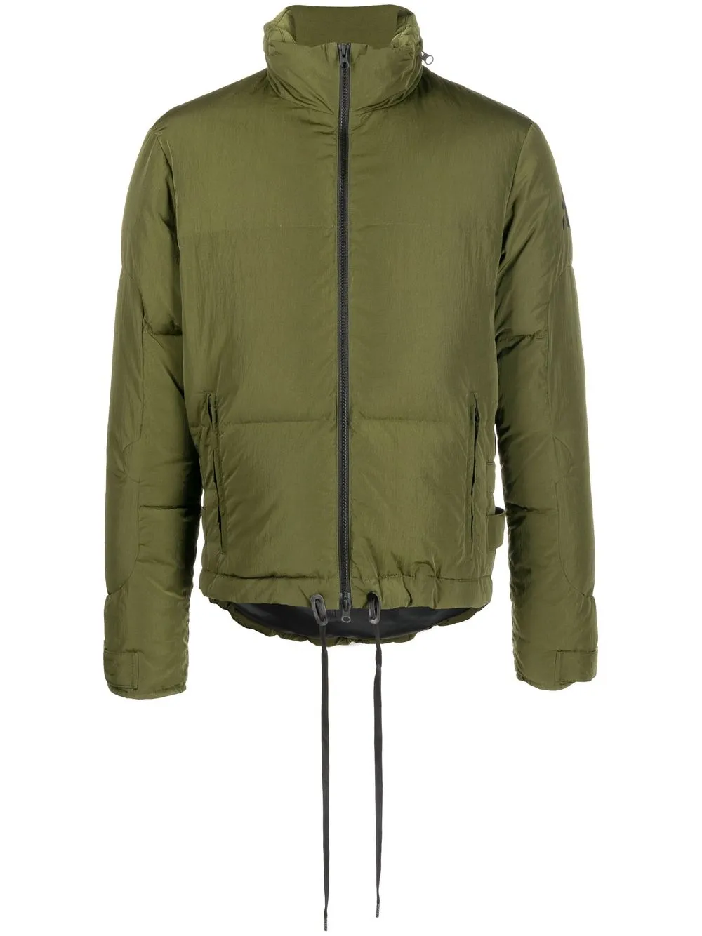 

Premiata touch-strap detail padded jacket - Green