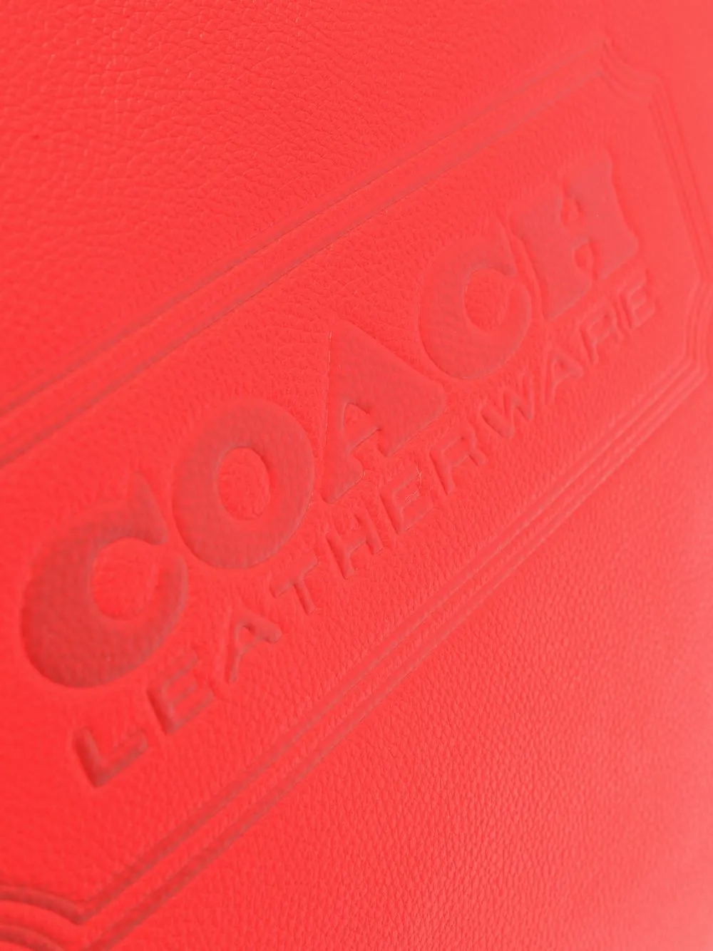 Coach Embossedlogo Tote Bag In Red ModeSens