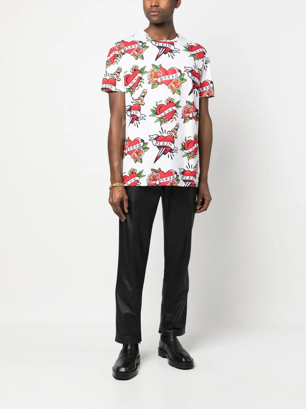 Philipp Plein playera con estampado SS Love | Playeras | Image 2