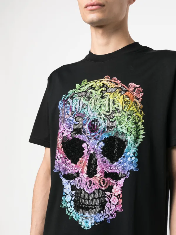 Adidas neo t-shirt totenkopf best sale