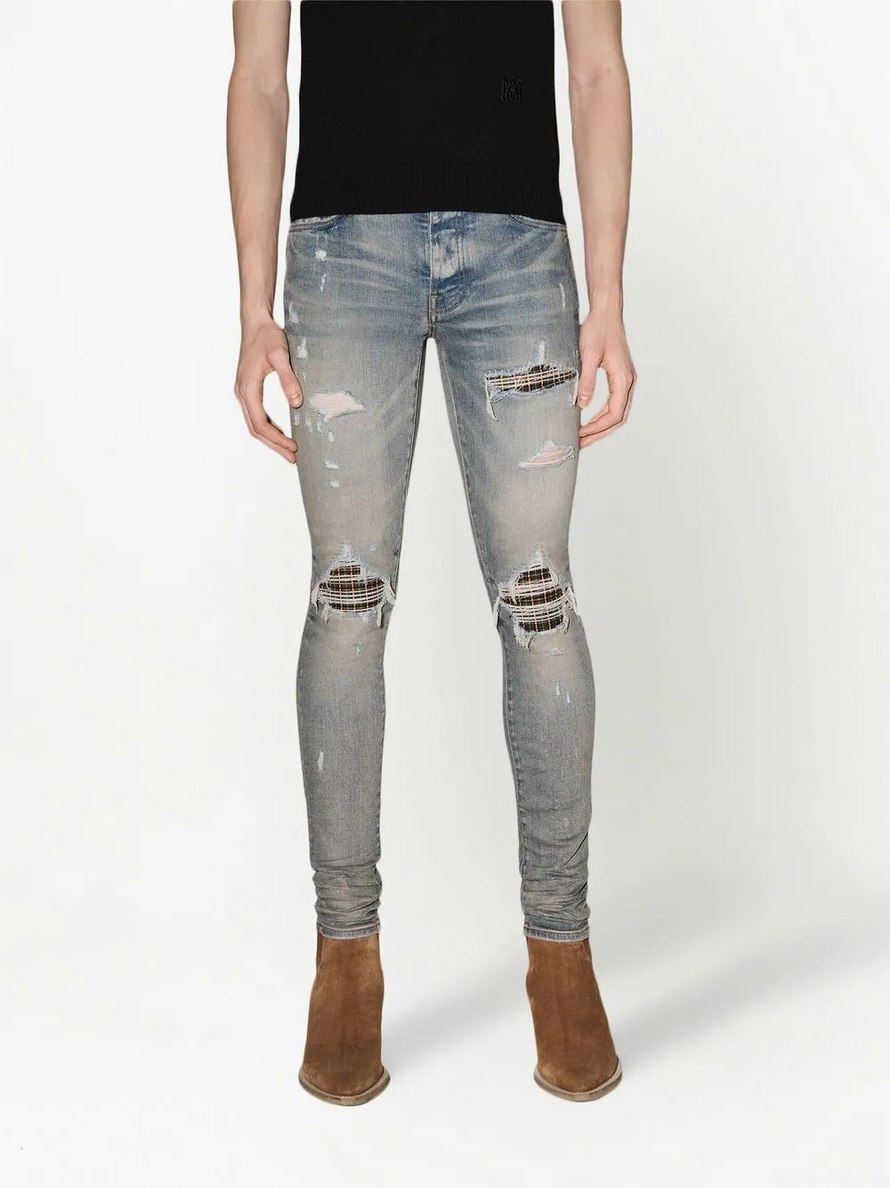 AMIRI Skinny jeans - Blauw