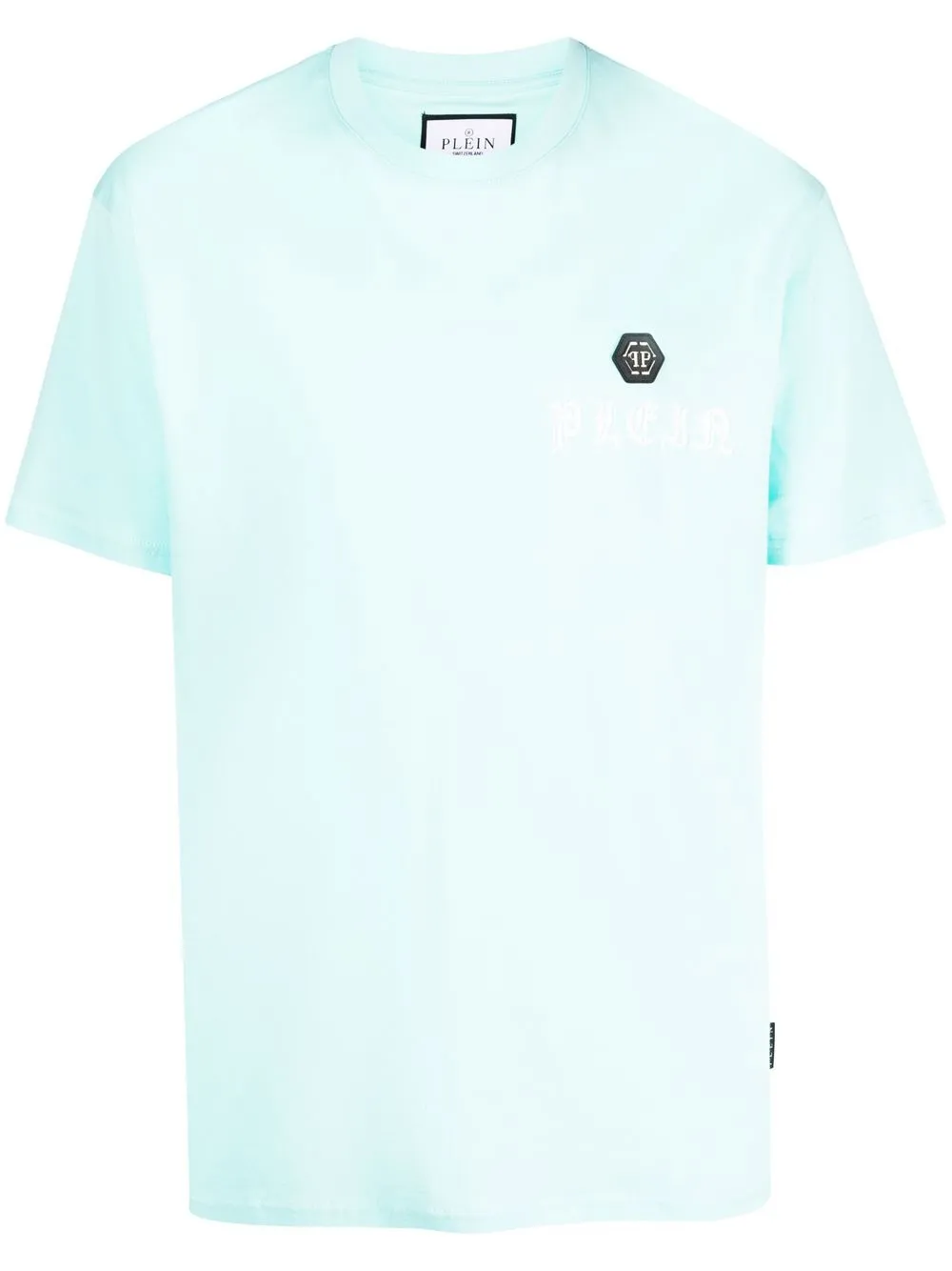 Philipp Plein chest logo-print detail T-shirt | Blue | Image 1