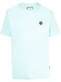 Philipp Plein chest logo-print detail T-shirt - Blue