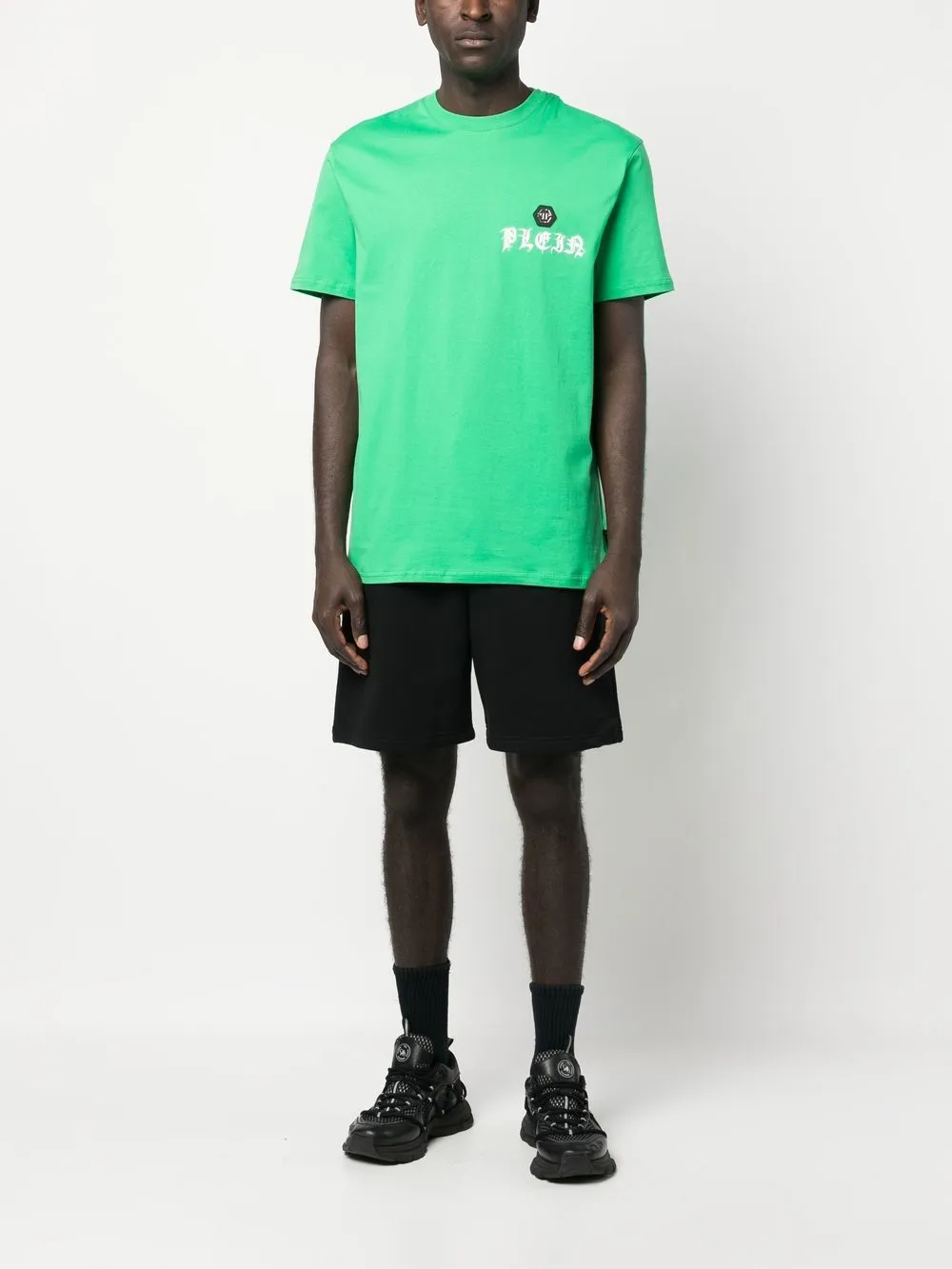 Philipp Plein T-shirt met ronde hals - Groen