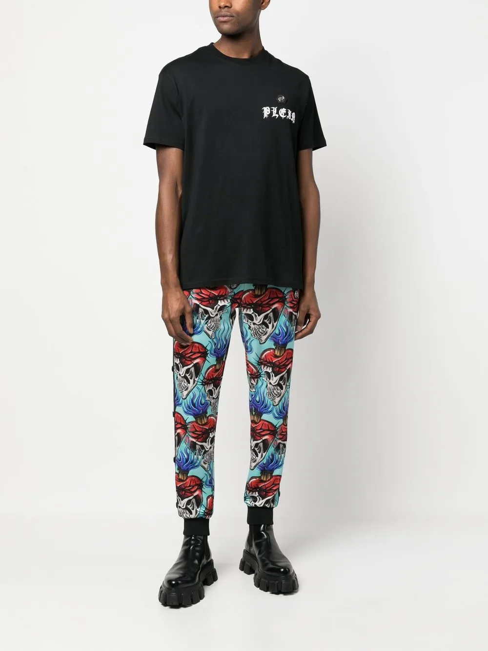 Philipp Plein playera con logo estampado en el pecho | Playeras | Image 2