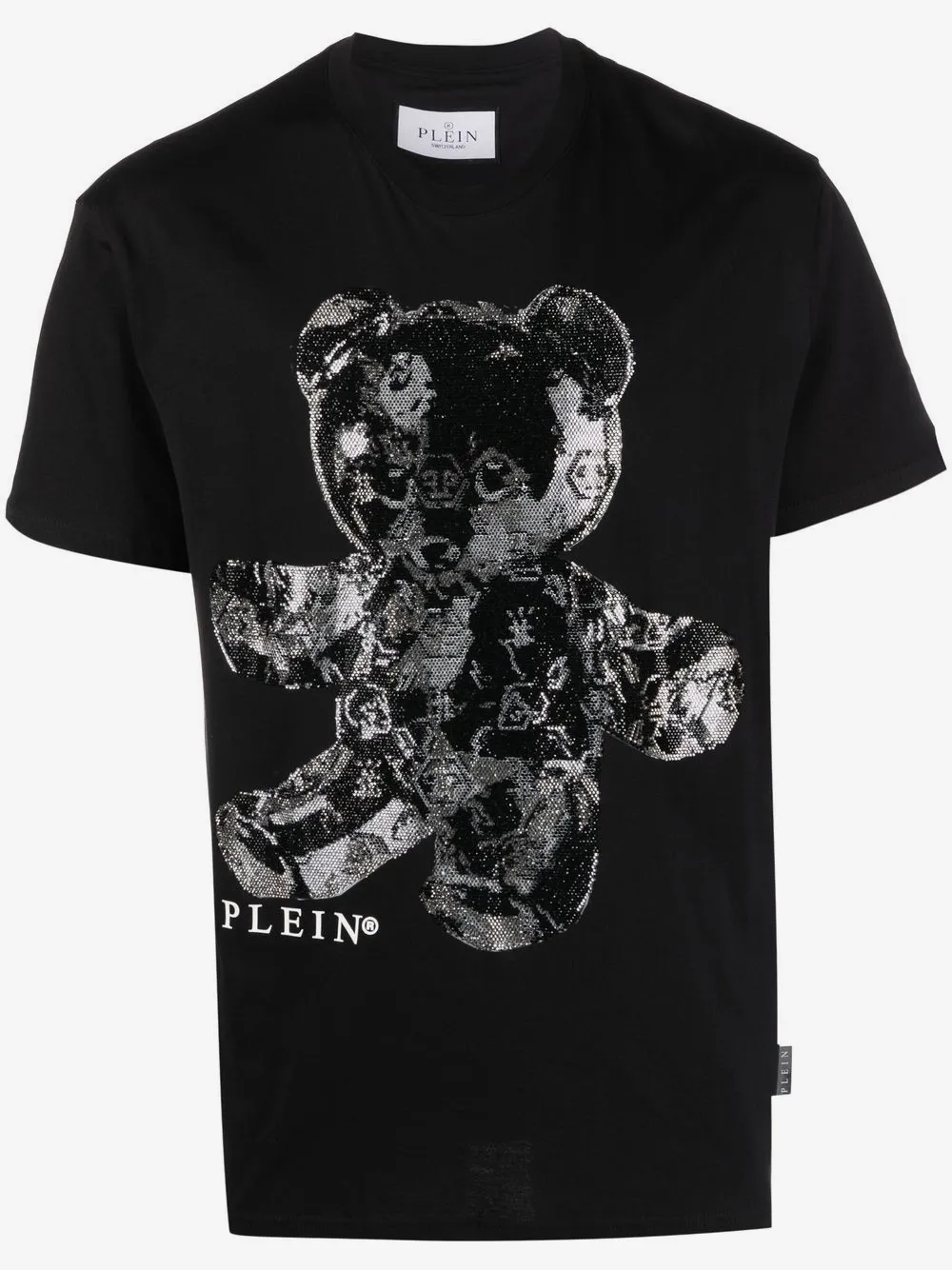Philipp Plein teddy print T-shirt | Black | Image 1