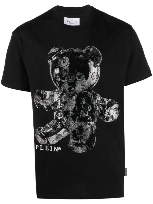 T-shirt à imprimé ourson - Philipp Plein - Modalova