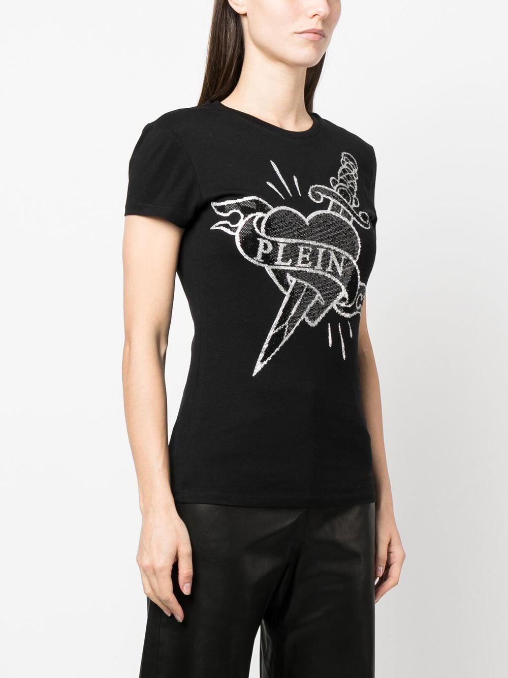 Philipp Plein logo-embellishment T-shirt Women