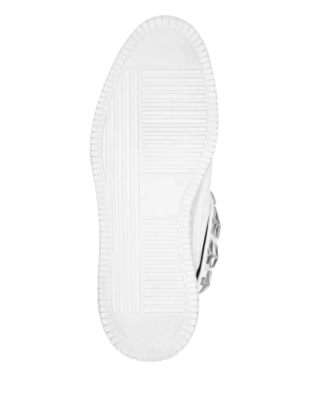 Philipp Plein Thunder high-top sneakers met sterren Wit