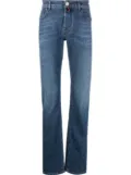 Billionaire mid rise straight leg jeans - Blue