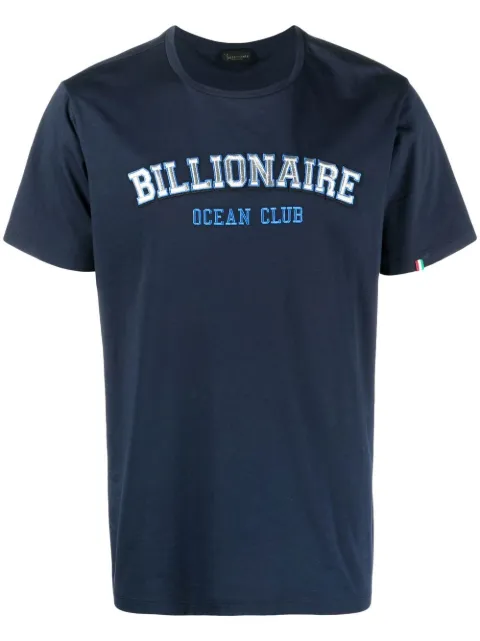Billionaire logo-print T-shirt