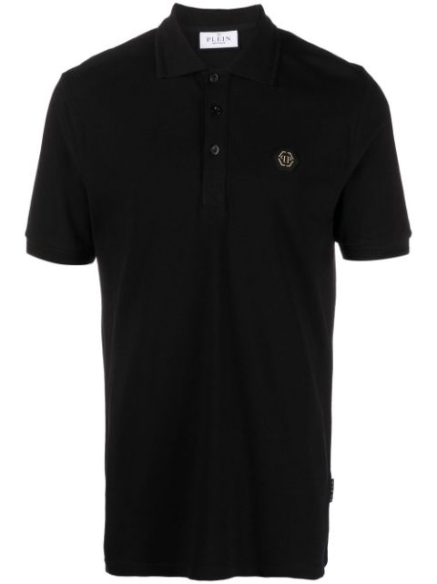 Philipp Plein skull-print polo shirt Men