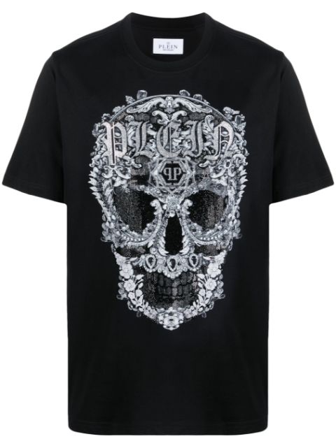 Philipp Plein Baroque Skull cotton T-shirt Men