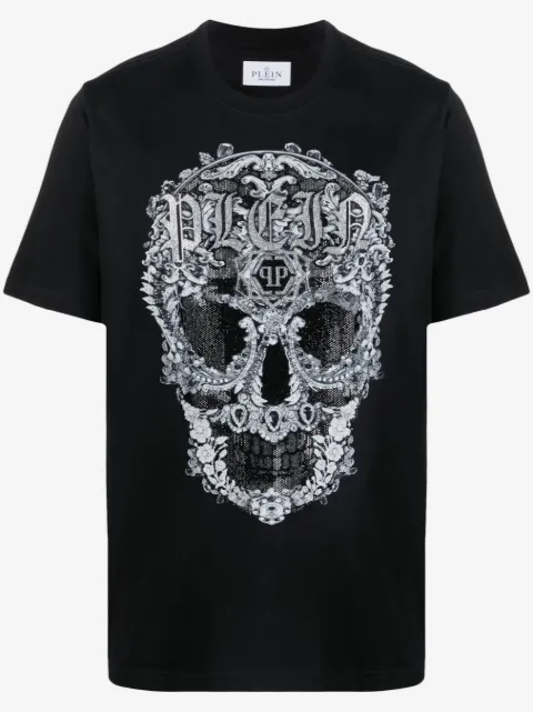 Philipp Plein Baroque Skull cotton T-shirt