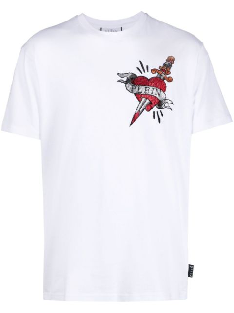 Philipp Plein logo-print T-shirt Men