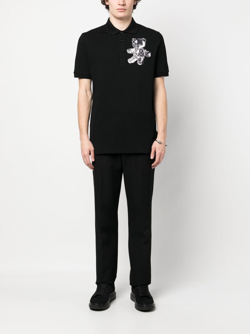 Philipp Plein Poloshirt - Zwart