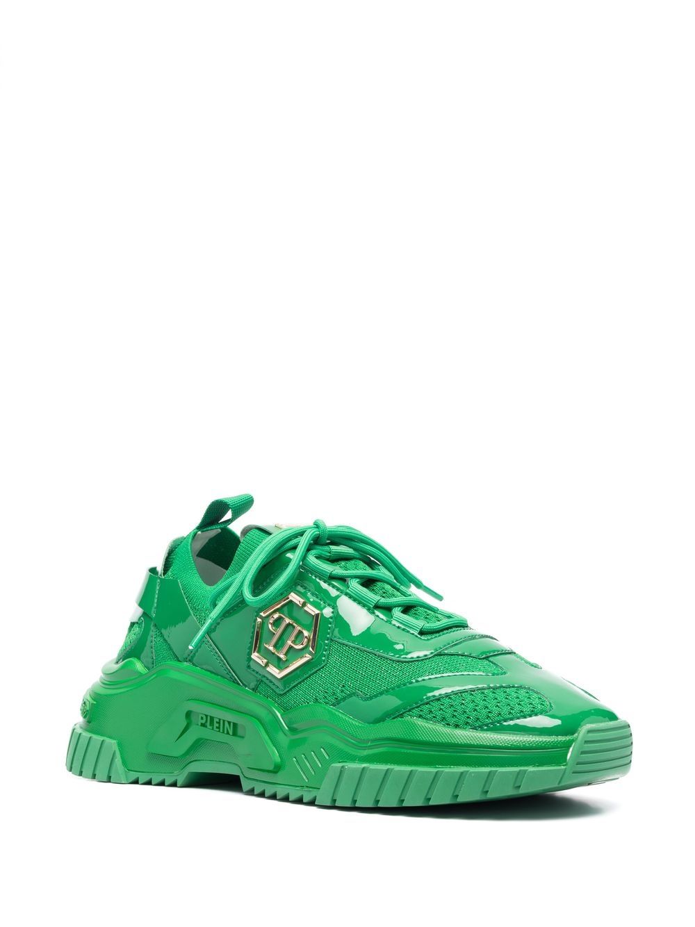 Philipp Plein Predator low-top sneakers Green