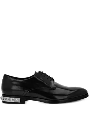 Alexander McQueen chunky-sole Derby Shoes | Black | FARFETCH AO