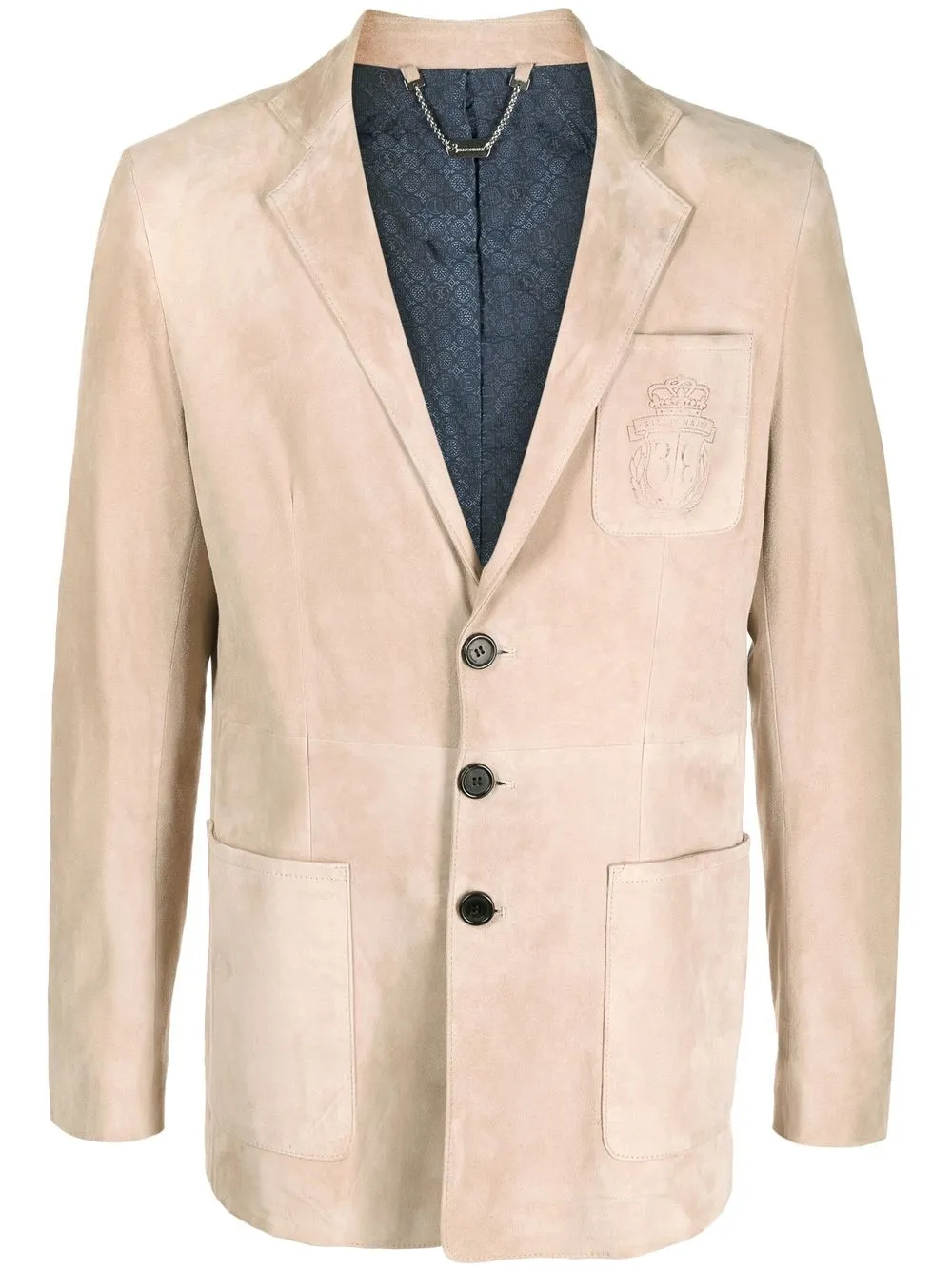 Billionaire Blazer met enkele rij knopen Beige