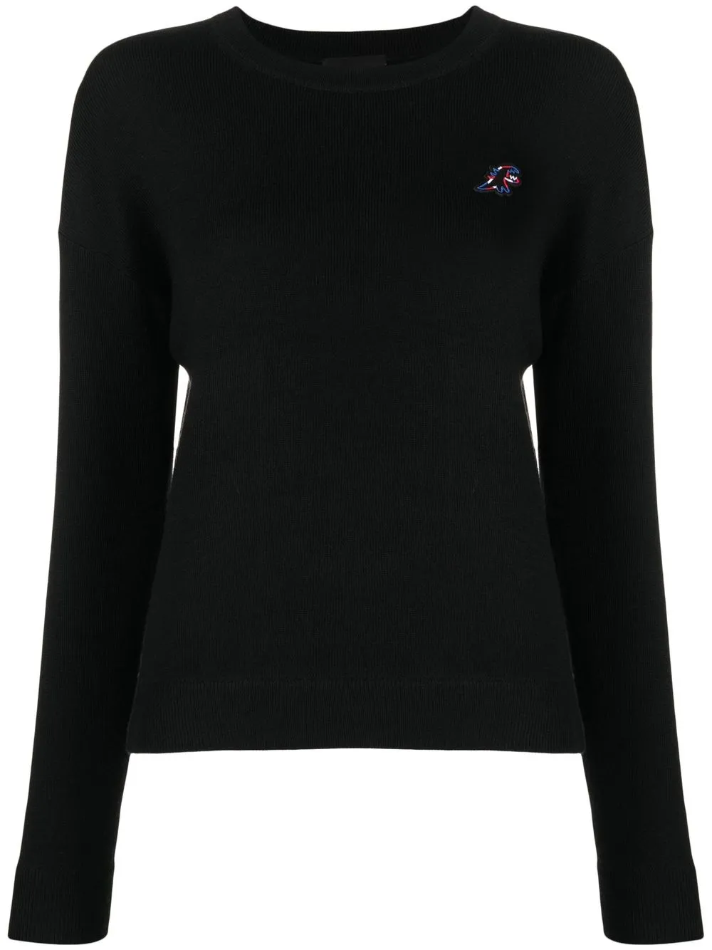 

SPORT b. by agnès b. logo-patch jumper - Black