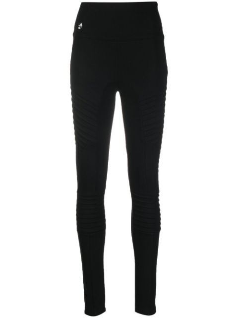 Philipp Plein logo-plaque leggings Women