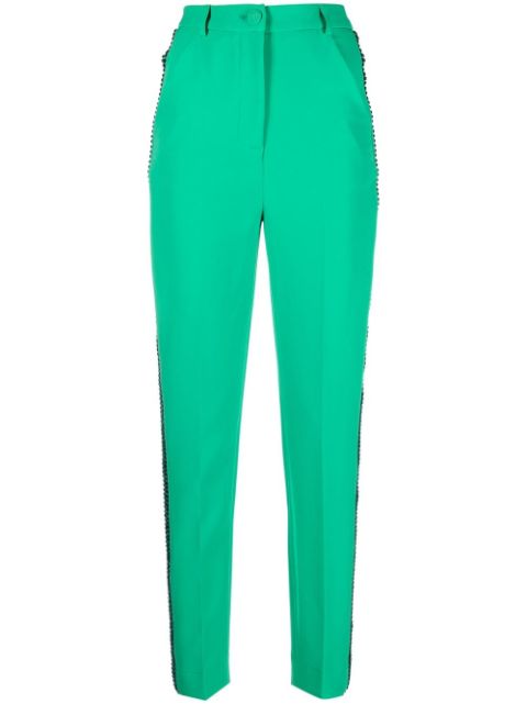 Philipp Plein Cady slim-cut tailored trousers Women