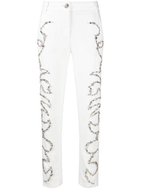 Philipp Plein Cady slim trousers Women