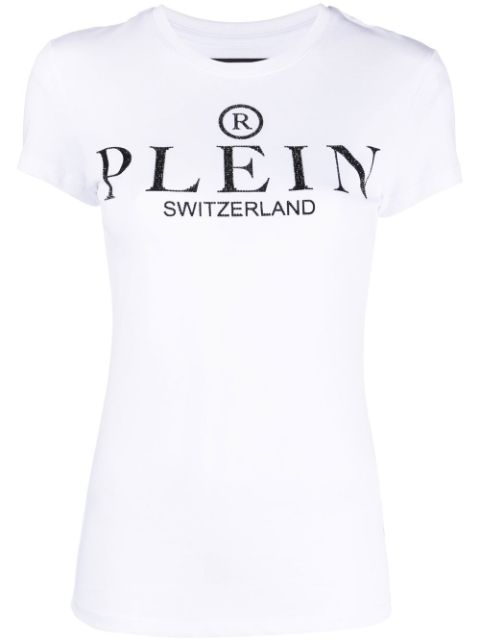 Philipp Plein logo-print t-shirt Women